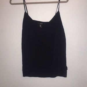 Black tank top